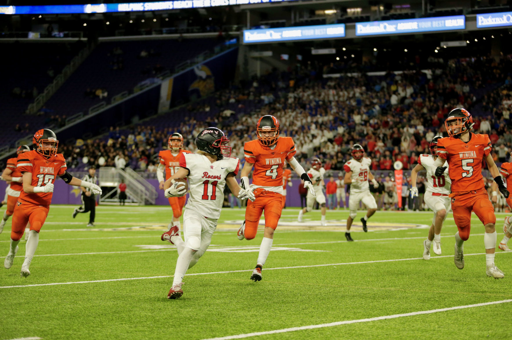 WSHS Football at US Bank Stadium